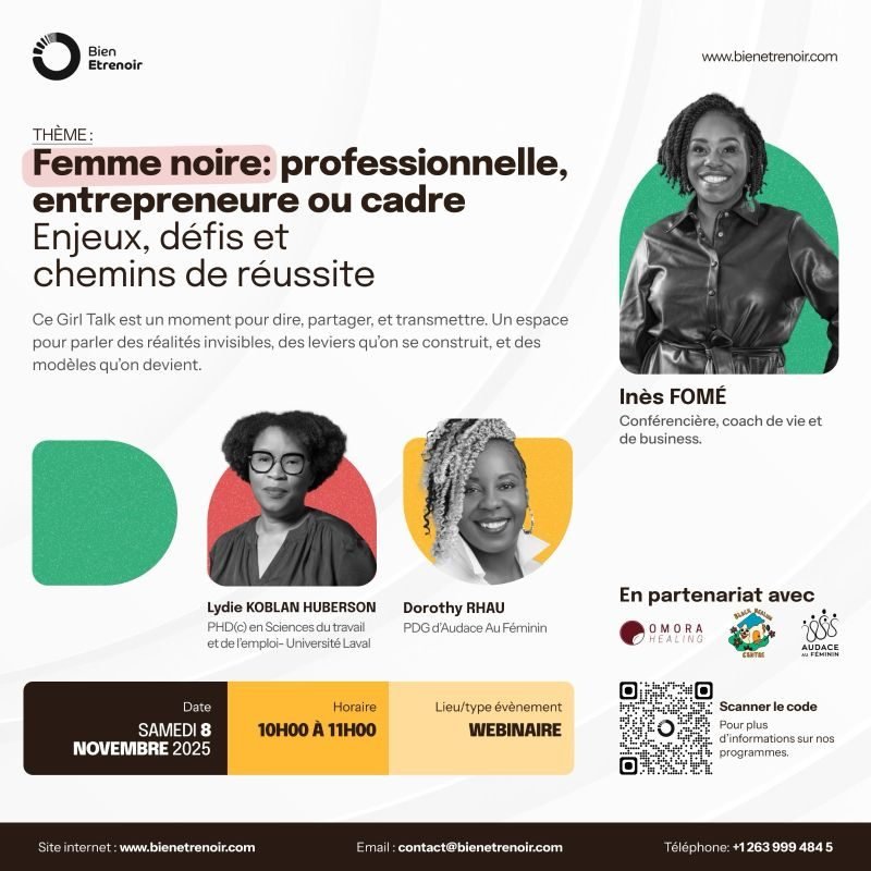 Girl Talk, Bien-être Noir — 8 novembre 2025